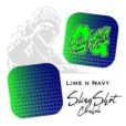 OG - Sling Shot Cornhole Bag (Lime n Navy)