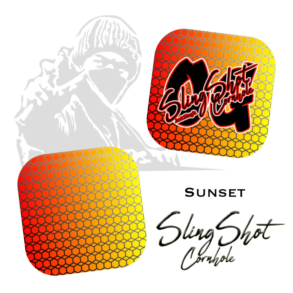 OG - Sling Shot Cornhole Bag (Sunset)