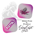 Pistol - Sling Shot Cornhole Bag (Deep Pink n Purple)